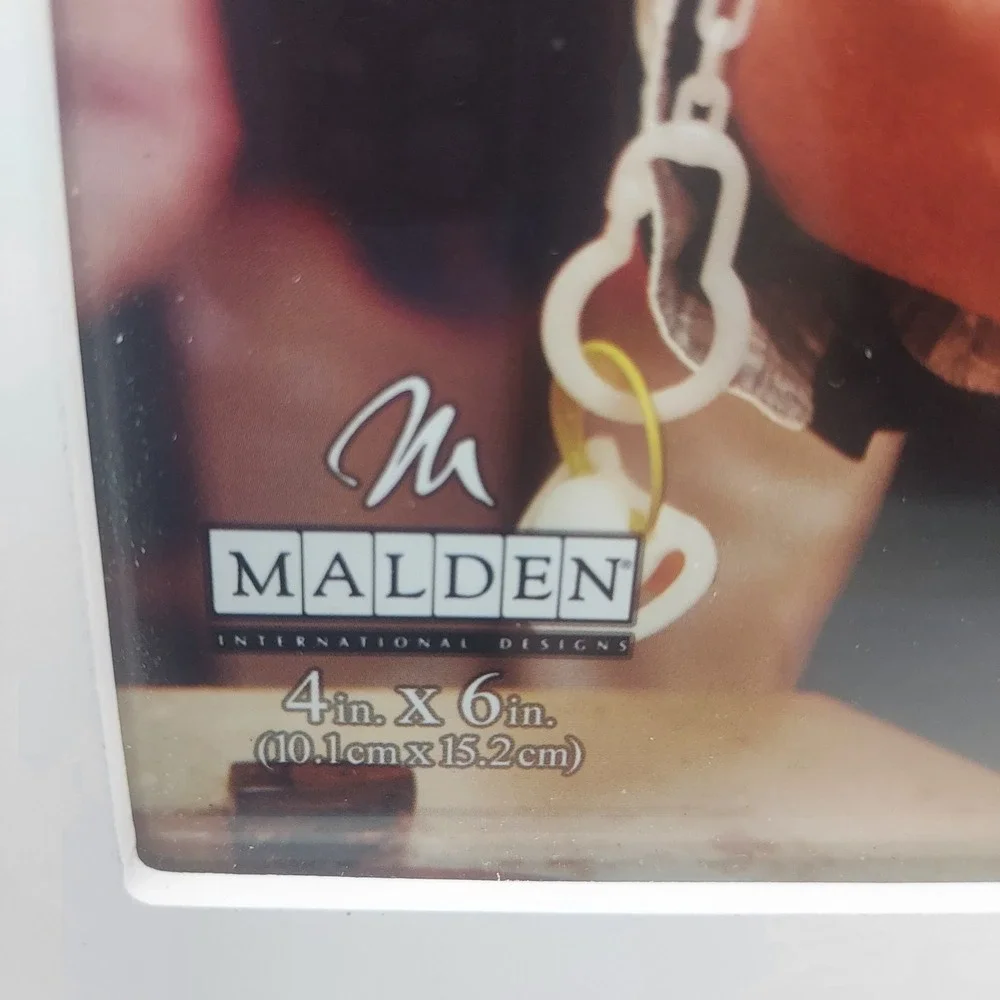 Malden Baptism Picture Frame Cross Accent Religious Gift New‎ 4x6